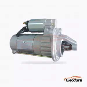 0001218174 Bosch Starter Motor, 12V 2.3kW 9 Teeth, Complete Side View