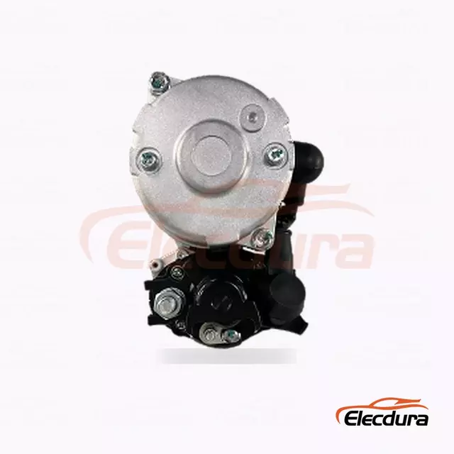 0-24000-3251 Hitachi ZX120 and Sumitomo Starter Motor, 24V 4.5kW 11 Teeth, Rear Terminal View