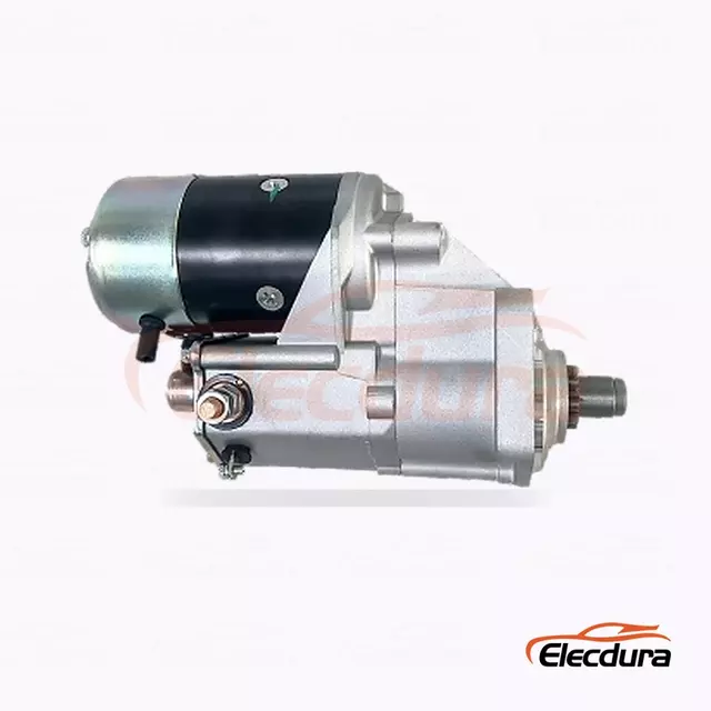 428000-4860 クボタ KX080-3 スターター モーター、12V 2.7kW 9 歯、背面端子図