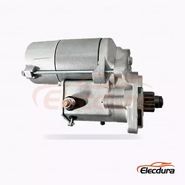 428000-0930 Motorino di avviamento Carrier Transicold, 12 V 2,2 kW 9 denti, vista terminale posteriore
