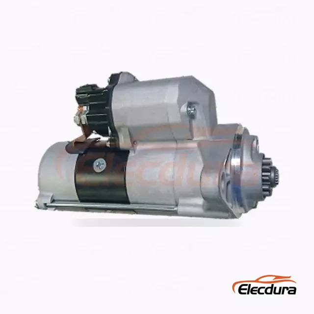2901232100 motor de partida Isuzu NPR 4HK1 atacado, vista frontal da extremidade da unidade