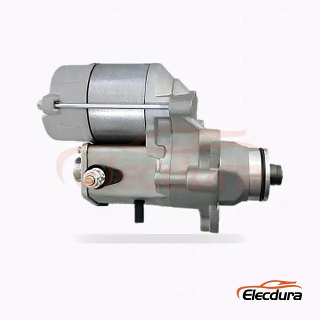 428000-3490 Denso Starter Motor, 12V 1.4kW 10 Teeth, Complete Side View