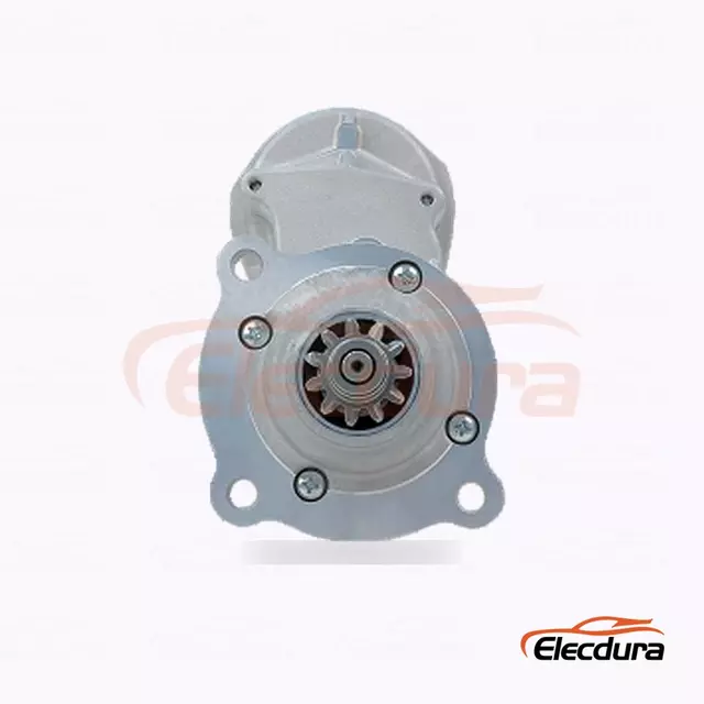 128000-7600 ボルボ TD60 11T スターター モーター卸売、ドライブエンドの正面図