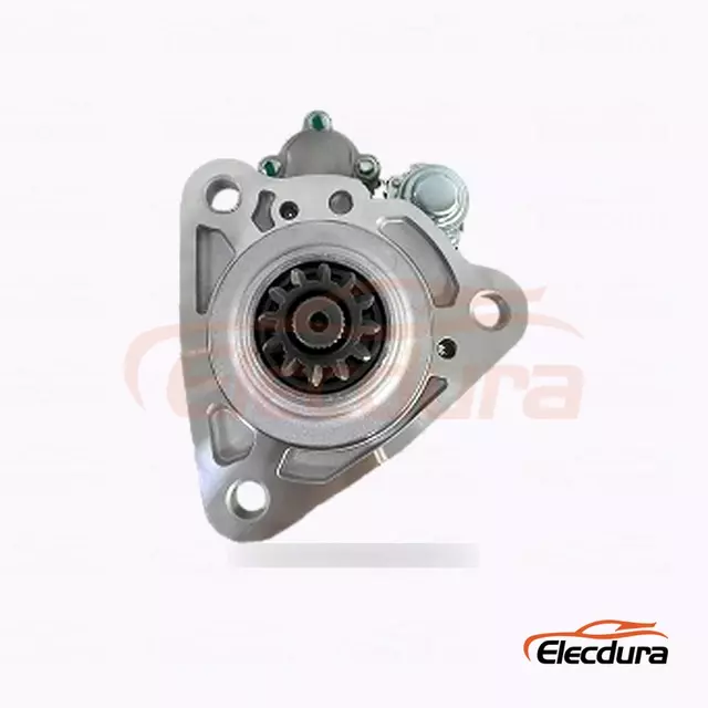 0986022980 Mercedes-Benz Starter Motor, 24V 6.2kW 12 Teeth, Complete Side View