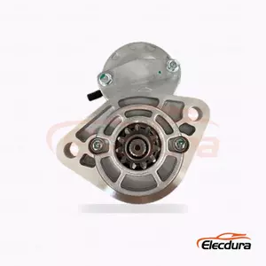 114870 Caterpillar and Perkins 104-22 Starter Motor, 12V 2.0kW 11 Teeth, Complete Side View