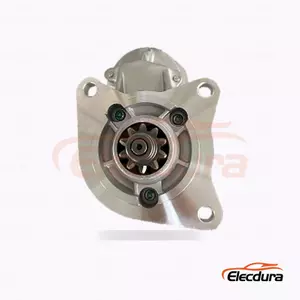 Ford 5000 Tractor Starter Motor, 12V 2.5kW 10 Teeth, Complete Side View