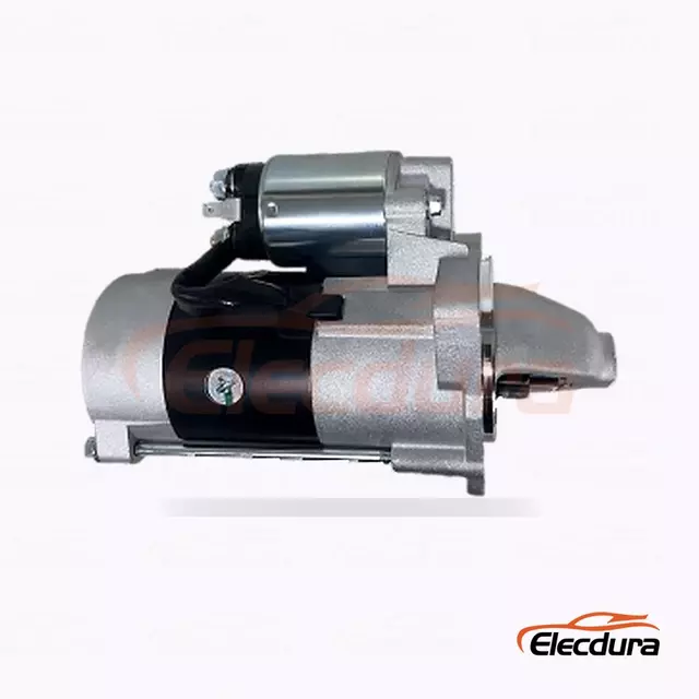 JS1352 Ford og Mazda WL-seriens dieselstartermotor, 12V 2,2kW 10 t&aelig;nder, set bagfra terminal