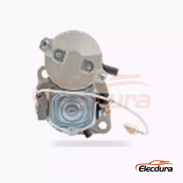 228000-112 Motor de arranque de servicio pesado, 12 V, 1,4 kW, 9 dientes, vista del terminal trasero