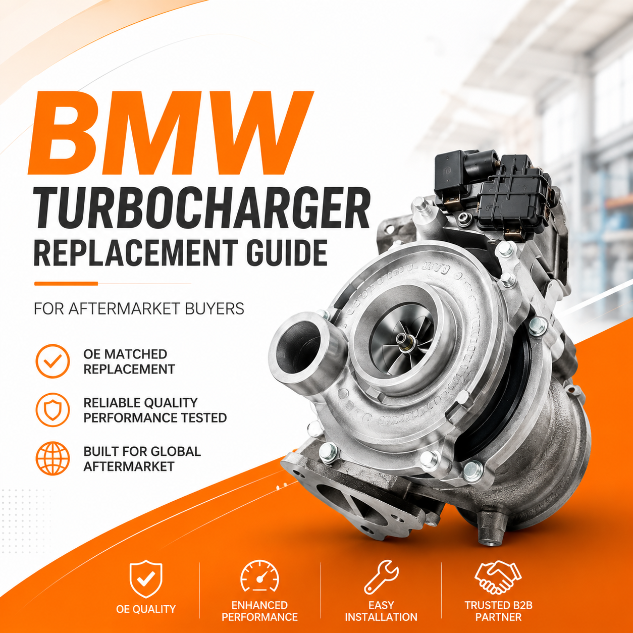 BMW Turbocharger Replacement Guide for Aftermarket Buyers