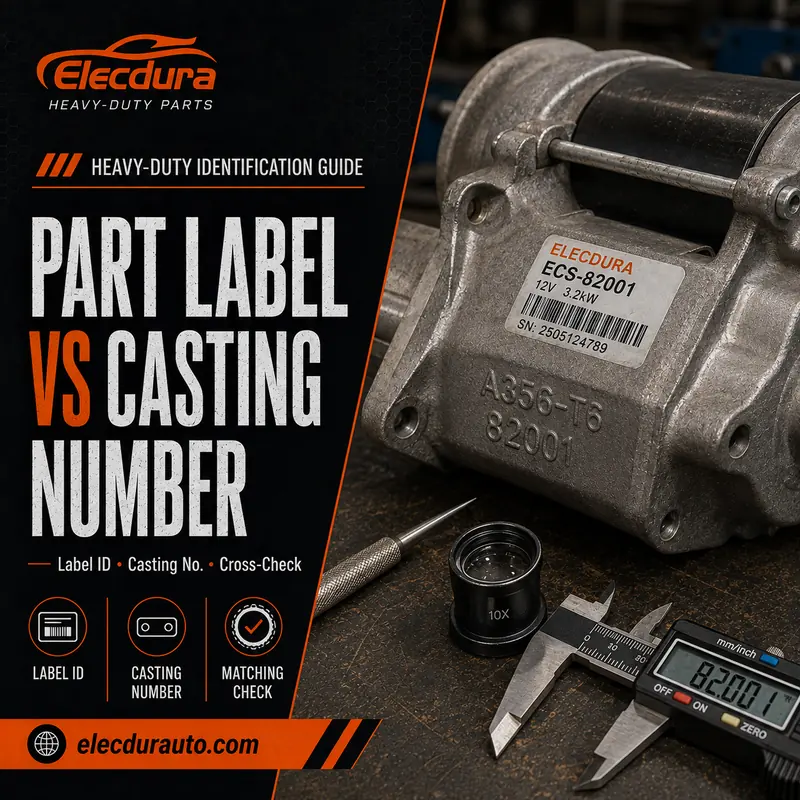 Part Label vs Housing Casting Number: Which One Identifies the Assembly?