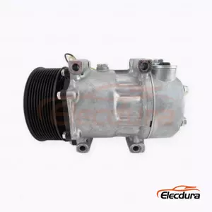 7H15 24V 10PK 125 mm Heavy-Duty A/C Compressor for Volvo 6106 heavy-duty application