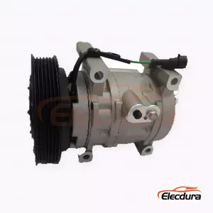 10S13A 24V PV6 128mm Heavy-Duty A/C Compressor for JAC truck with Yunnei D20 engine