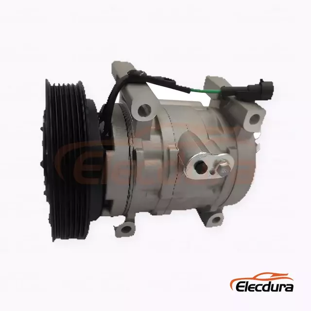 10S13A 24V PV6 128mm Heavy-Duty A/C Compressor for JAC truck with Yunnei D20 engine
