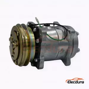 5H14 24V A1 132 mm Heavy-Duty A/C Compressor for Shacman Delong truck