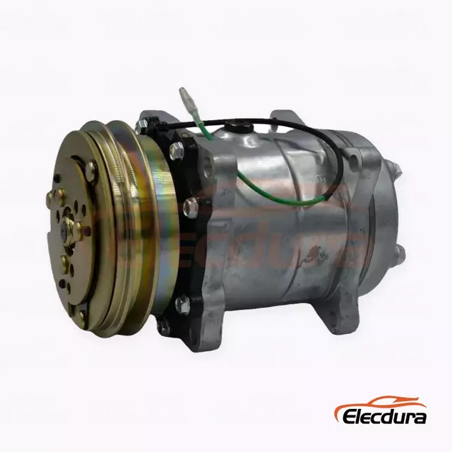 5H14 24V A1 132 mm Heavy-Duty A/C Compressor for Shacman Delong truck