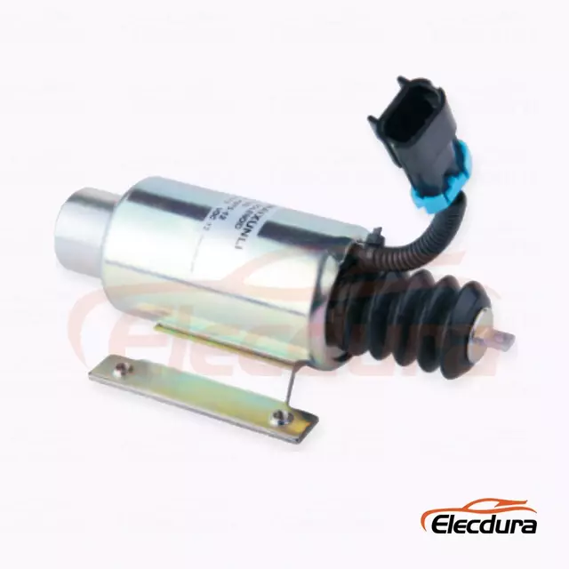 Solenoid vyp&iacute;n&aacute;n&iacute; paliva SA-4975 2370S pro průmyslov&eacute; dieselov&eacute; motory s ř&iacute;zen&iacute;m Woodward 2370S
