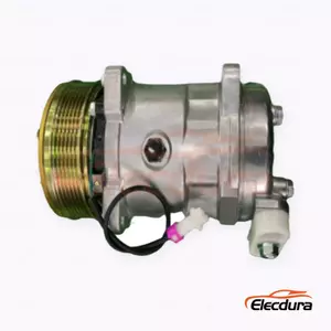 5H14 24V 6PK 119 mm seven-ear Heavy-Duty A/C Compressor for Shacman Delong truck