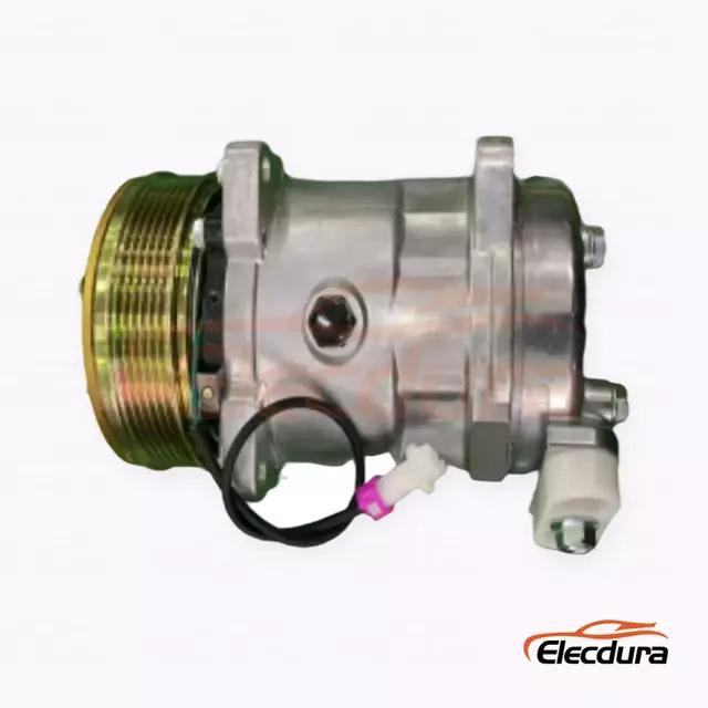 5H14 24V 6PK 119 mm seven-ear Heavy-Duty A/C Compressor for Shacman Delong truck