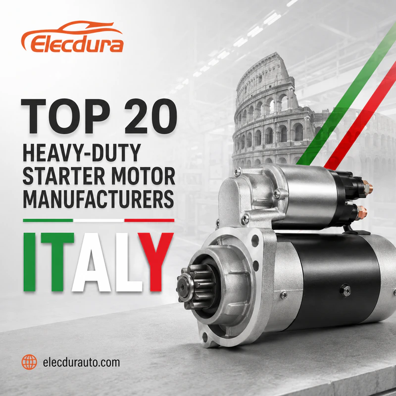 I 20 principali produttori di motorini di avviamento per carichi pesanti in Italia