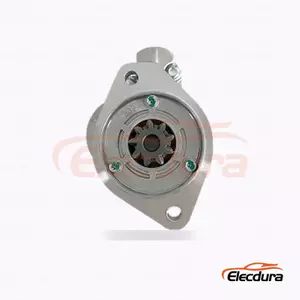 S13104 Hitachi-Type Starter Motor, 12V 2.0kW 9 Teeth, Complete Side View