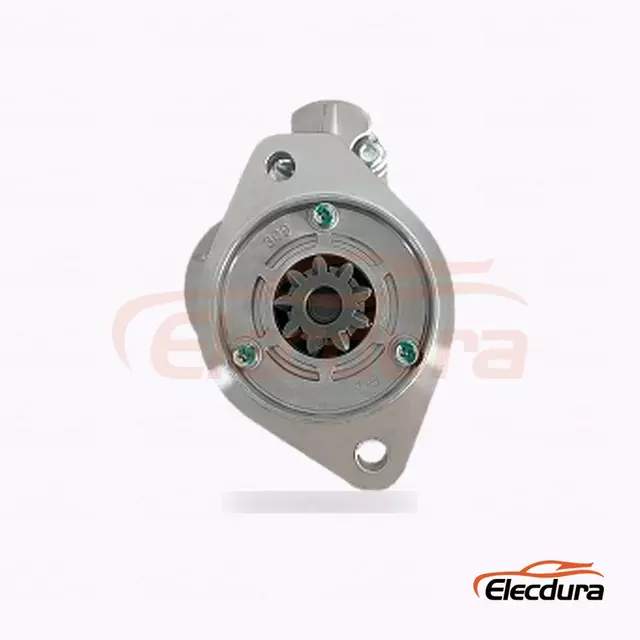 S13104 Hitachi-Type Starter Motor, 12V 2.0kW 9 Teeth, Complete Side View