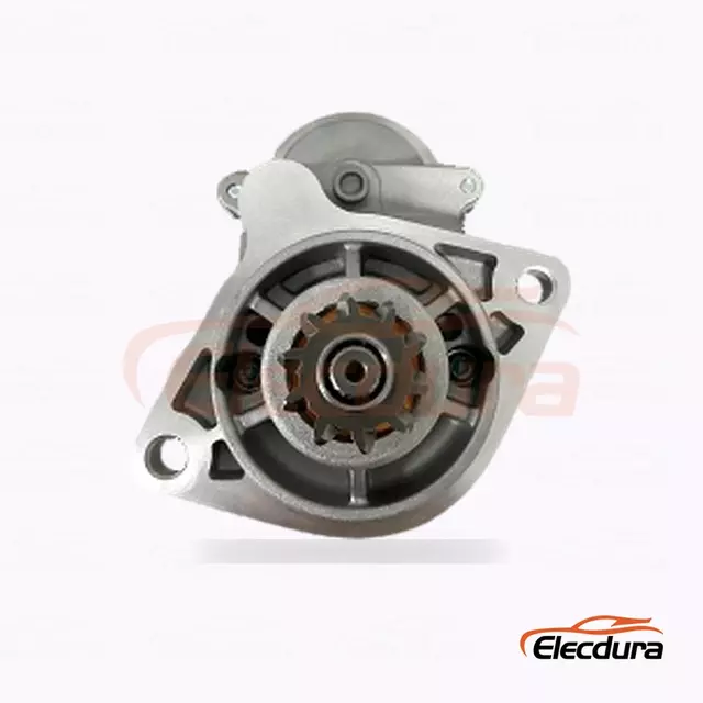 23300-95011 Nissan UD FE6 Starter Motor Wholesale Supply, Drive-End Front View