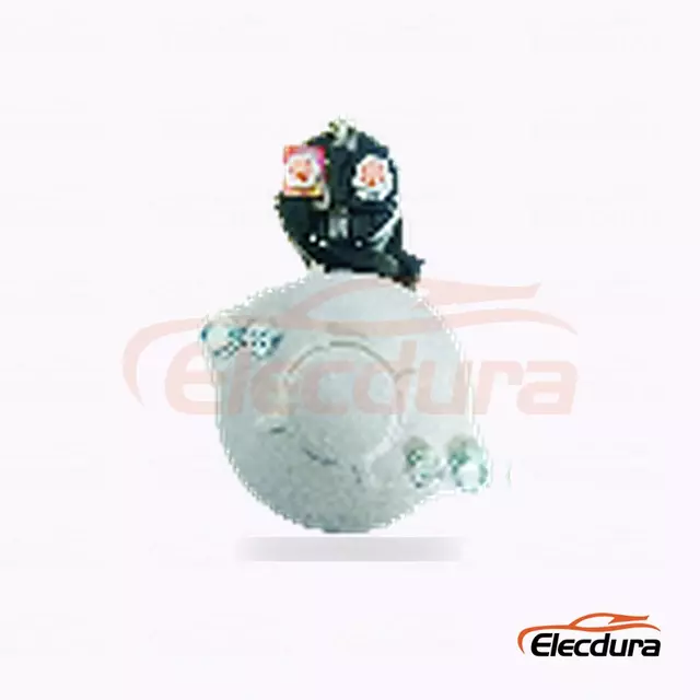 ZD25 Kubota Startmotor, 12V 1,1kW 9 t&aelig;nder, komplet set fra siden