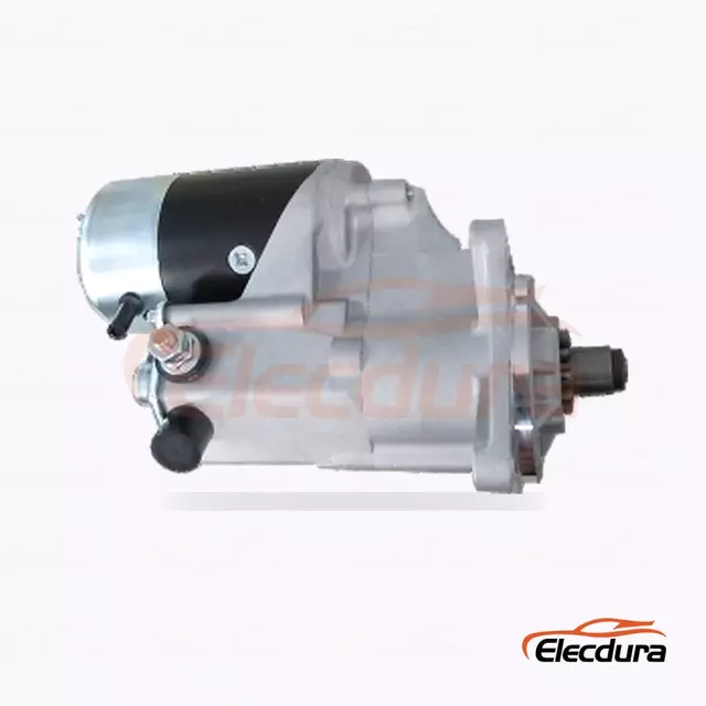 Denso-Type 24V 4.5kW 11 Teeth CW Variant E Starter Motor, Complete Side View