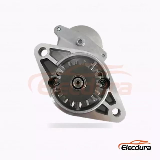 Motor de arranque de servicio pesado FYD140-N, 12 V, 2,0 kW, 18 dientes, vista lateral completa