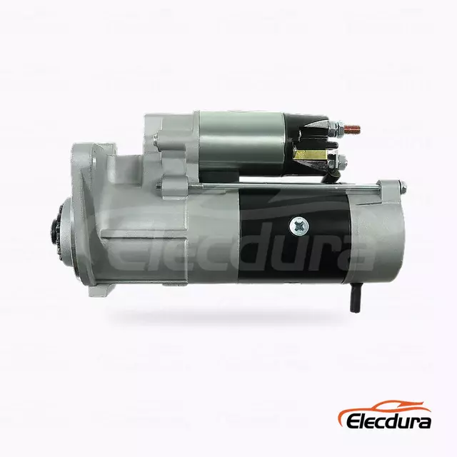 ME049186 Mitsubishi 4D31 SK210 Starter Motor Wholesale, Complete Side View