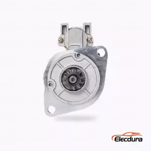 M2T78381 Mitsubishi 6D31 Kobelco starter drive-end 11T pinion view