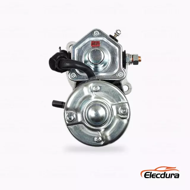 D13E101 Volvo TD100B Starter Motor Wholesale 24V, Rear Terminal View