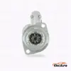 129953-77010 Yanmar 4TNE98 12V 2.8kW 9T Starter Motor Wholesale, Drive-End Front View