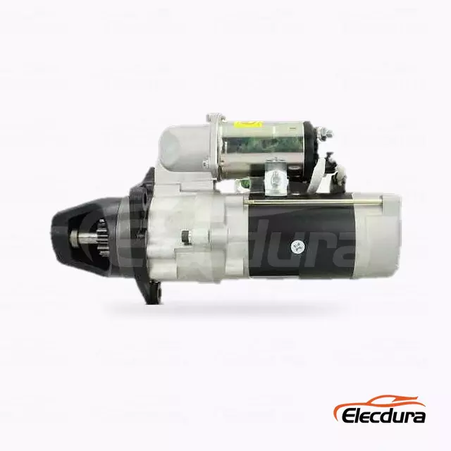 6008134650 Komatsu PC200-1 Starter Motor Distributor, Complete Side View