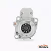 RE537518 John Deere 4045 24V 4,5kW 10T motor de partida atacado, vista frontal da unidade