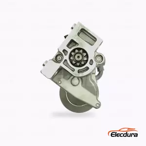128000-9700 Isuzu 6VD1 Starter Motor Wholesale Supplier, Drive-End Front View