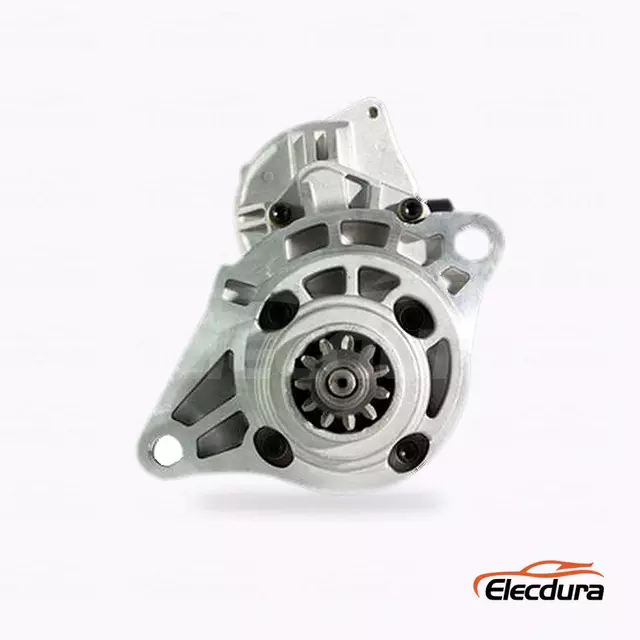 8980608540 Isuzu 6HK1T 4.5kW D&eacute;marreur en gros, vue de face du c&ocirc;t&eacute; entra&icirc;nement