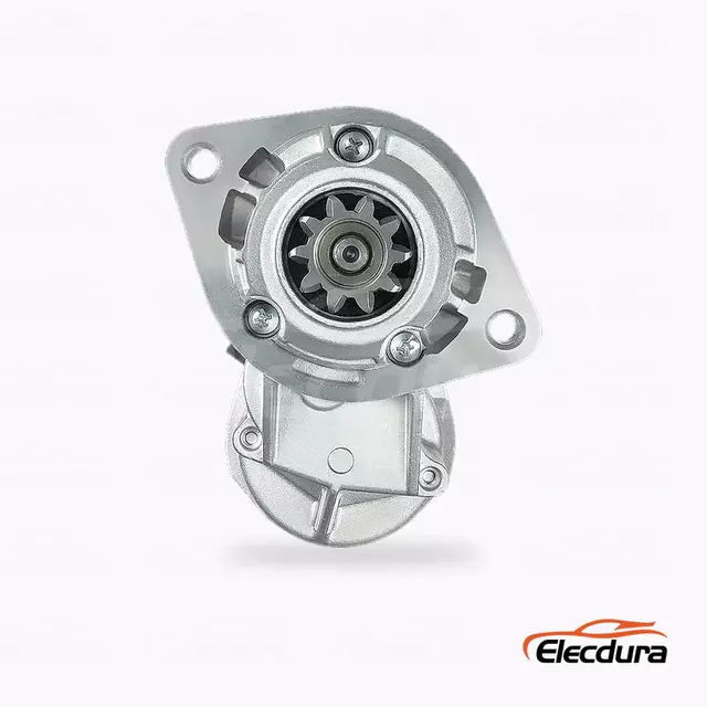 428000-2920 Cummins QSB4.5 2.7kW Motorino di avviamento Vendita all'ingrosso, vista frontale lato trasmissione