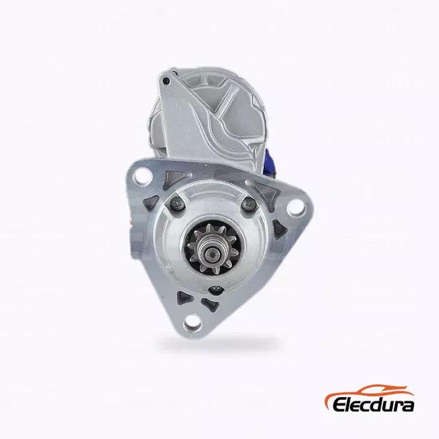 87750408 Motor de partida New Holland T8.360 4.0kW atacado, vista frontal da unidade