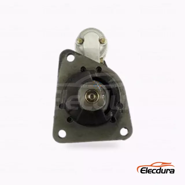 0-23000-6070 Vente en gros de moteur de d&eacute;marreur Isuzu 10PC1 24V, vue de face du c&ocirc;t&eacute; entra&icirc;nement