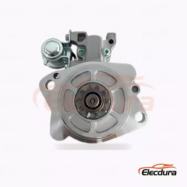 M8T60373 Mitsubishi og Caterpillar startmotor, 24V 5,0kW 10 t&aelig;nder, komplet set fra siden