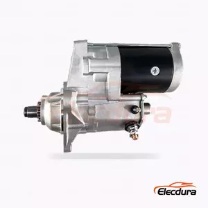 228000-7550 Iveco Cursor and Stralis Truck Starter Motor, 24V 5.5kW 10 Teeth, Complete Side View
