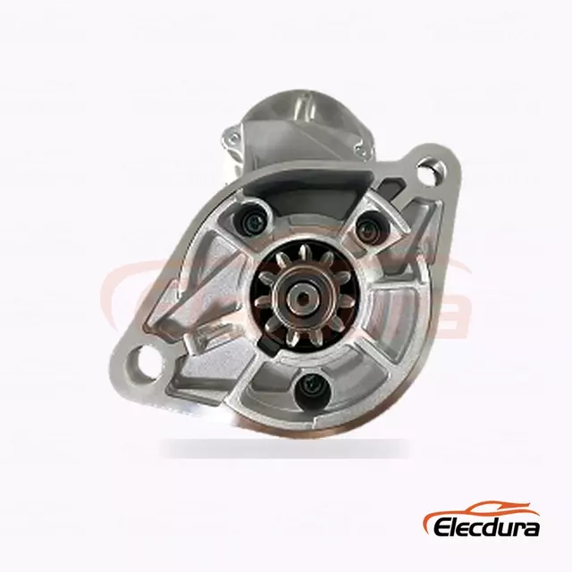 228000-5520 Motor de arranque de servicio pesado, 12 V, 2,5 kW, 11 dientes, vista lateral completa