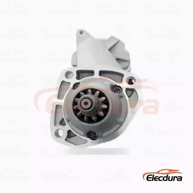 228000-4630 John Deere combines Starter Motor, 12V 4.0kW 10 Teeth, Rear Terminal View