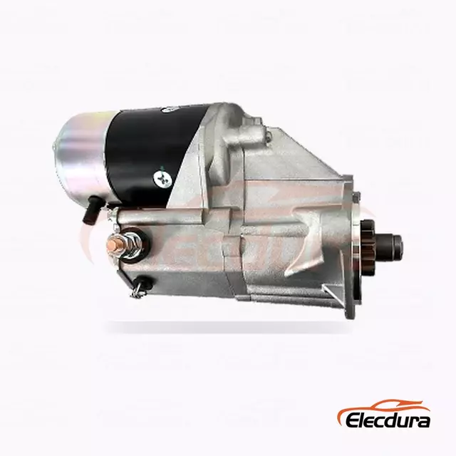 28100-17010 Toyota Land Cruiser HZJ Starter Motor, 12V 2.5kW 12 Teeth, Rear Terminal View