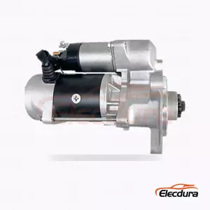 23300-Z5578 Nissan Starter Motor, 24V 4.0kW 11 Teeth, Complete Side View