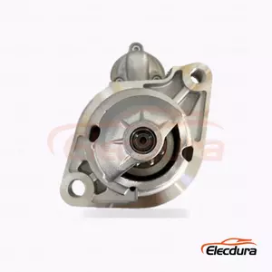 28100-OL070 Heavy-Duty Starter Motor, 24V 1.7kW 9 Teeth, Complete Side View
