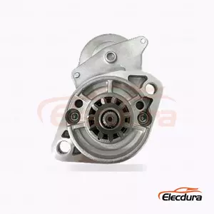 19648 Kubota F2803 industrial Diesel Starter Motor, 12V 2.0kW 11 Teeth, Complete Side View