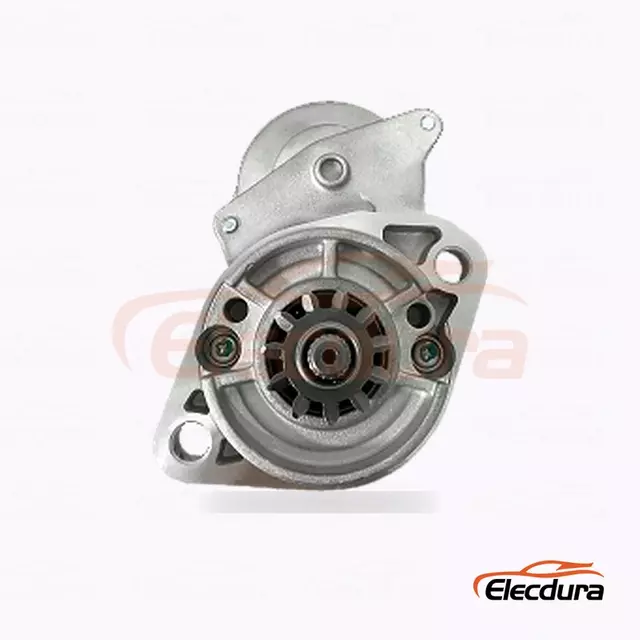 19648 Kubota F2803 industrial Diesel Starter Motor, 12V 2.0kW 11 Teeth, Complete Side View