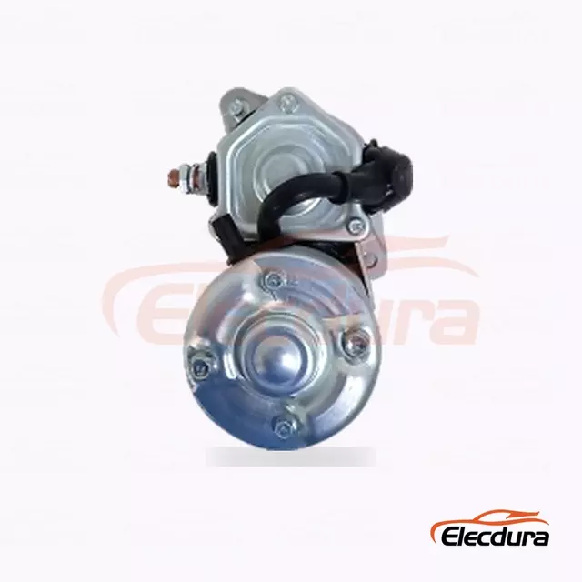 03504020123 Motor Starter Diesel Hino W04D dan W06D, 24V 4.5kW 11 Gigi, Tampak Samping Lengkap